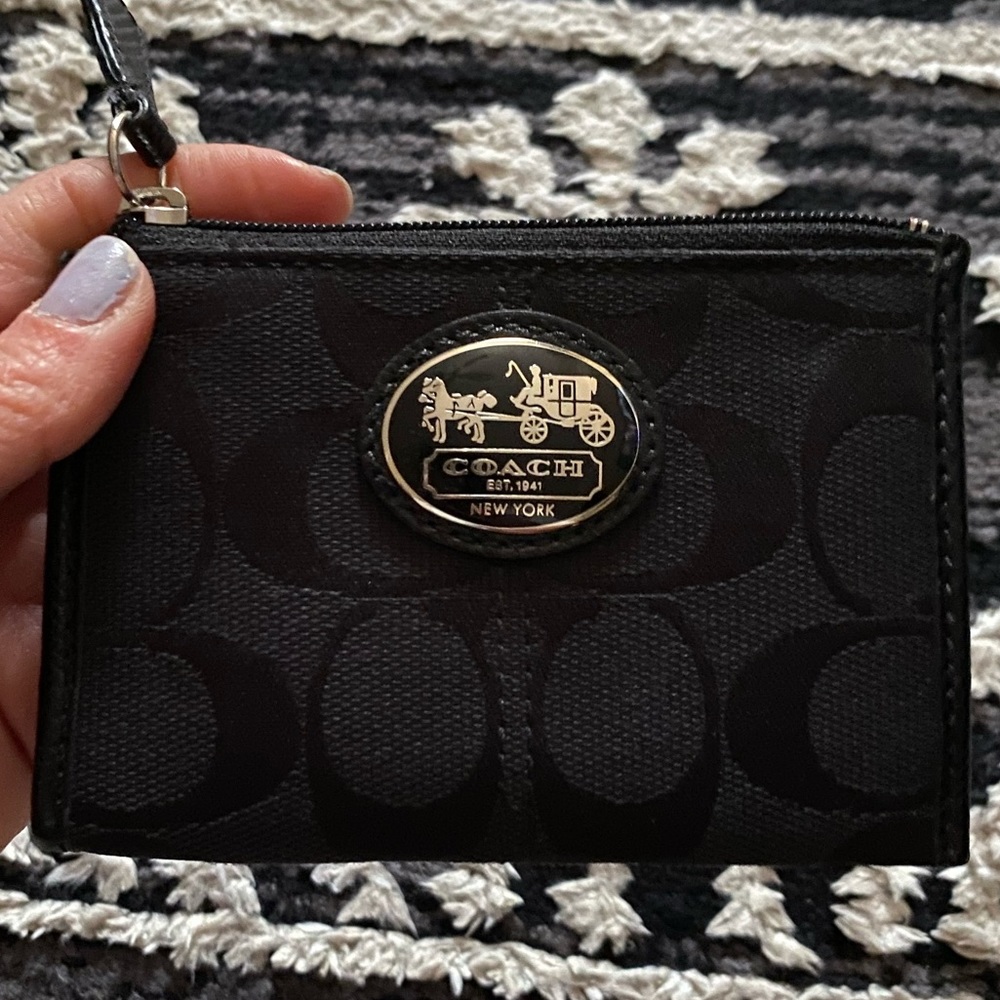 Coach change purse